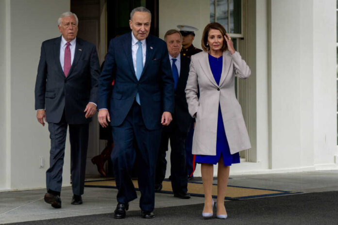 Washington,,D.c.,,January,4,2019:,Democratic,Leaders,Leave,The,West