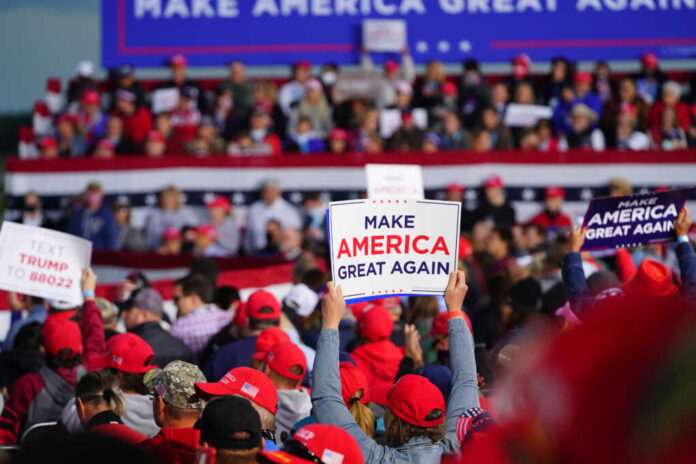 Mosinee,,Wisconsin,/,Usa,-,September,17th,,2020:,Donald,Trump