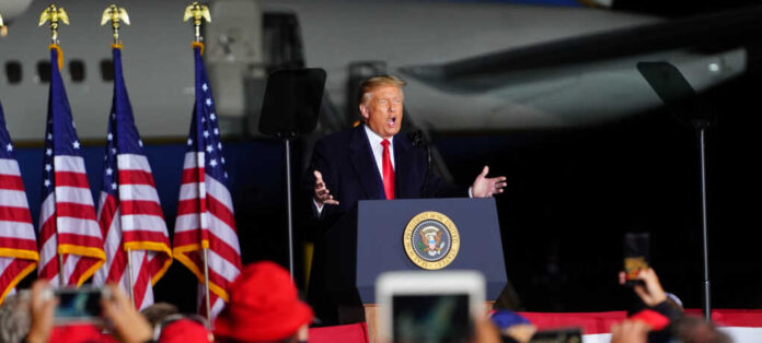 Mosinee,,Wisconsin,/,Usa,-,September,17th,,2020:,Donald,Trump