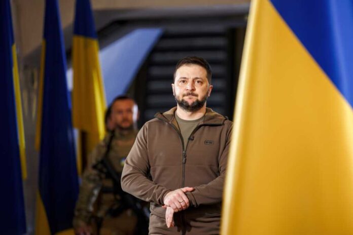 Apr-23-2022,Press,Conference,Of,Volodymyr,Zelenskyy,The,President,Of,Ukraine