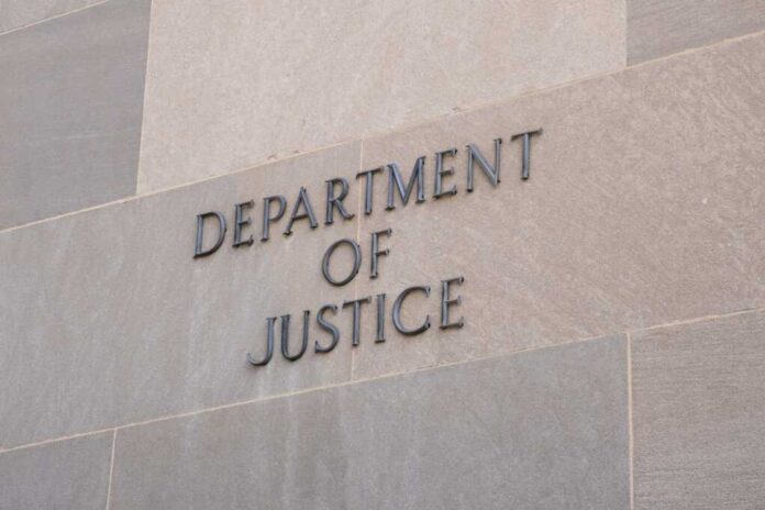 Sign,At,The,United,States,Department,Of,Justice,In,Washington,