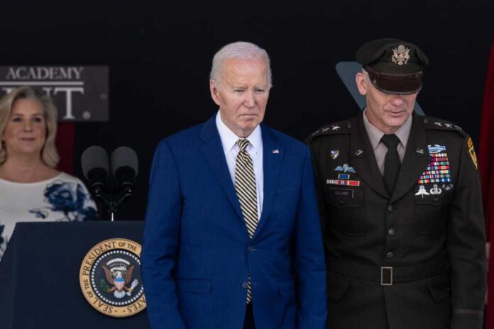 President,Joe,Biden,Attends,U.s.,Military,Academy's,Class,Of,2024