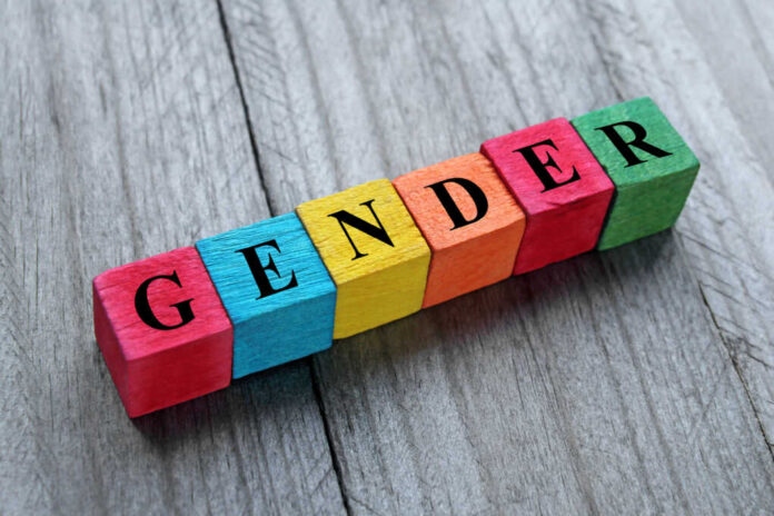 Word,Gender,On,Colorful,Wooden,Cubes