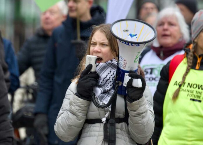 Stockholm,,Sweden,-,April,19,,2024:,Greta,Thunberg,And,Fridays